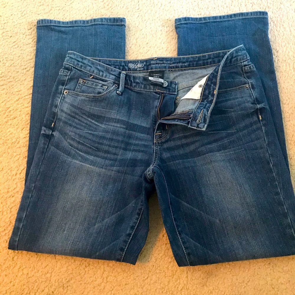 Jeans Mid-Rise Bootcut